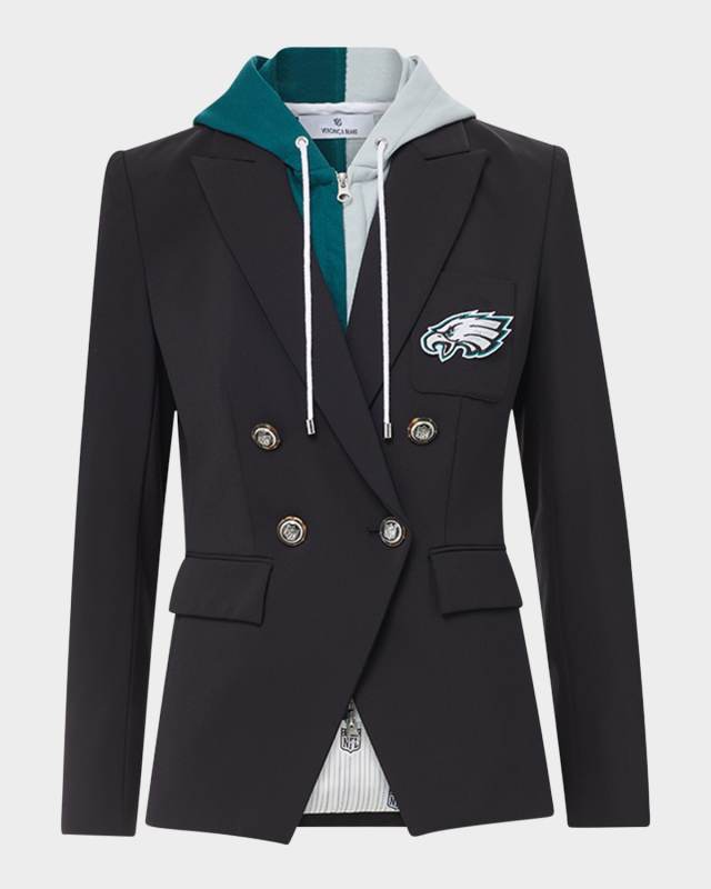 Veronica Beard x NFL Dickey Jacket, Philadelphia Eagles